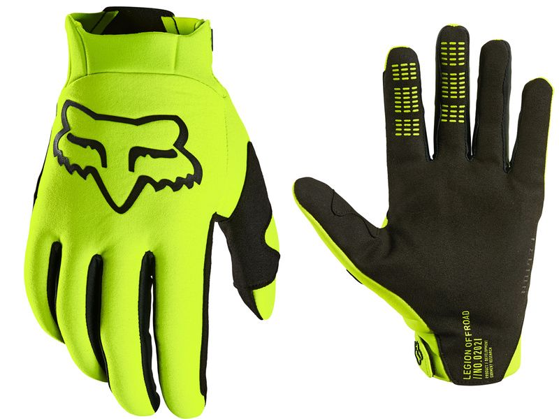 Перчатки Fox Legion Thermo Glove (Flow Yellow,M)