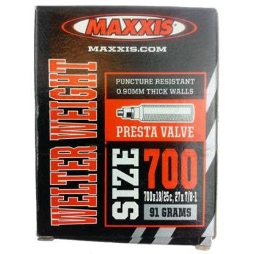 Велокамера 700x18/25c 600mm Maxxis Welter Weight